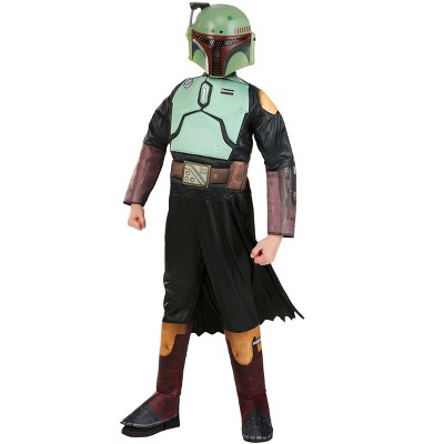 HalloweenCostumes.com X Large Boy Boba Fett Child Costume.,  Black/Green/Orange