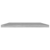 vidaXL Bookshelf Boards 8 pcs Concrete Gray 39.4"x11.8"x0.6" Engineered Wood - 3 of 4