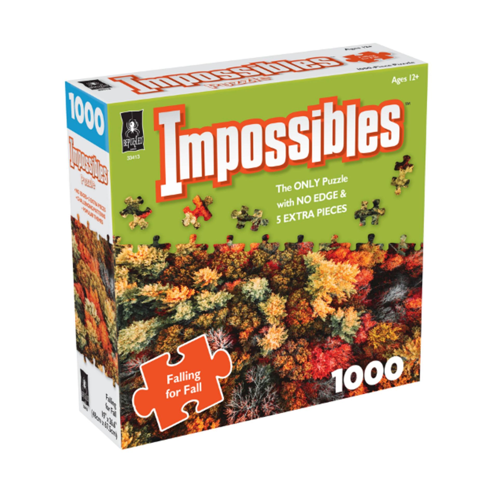 Bepuzzled 1000pc Impossibles Puzzle - Falling for Fall