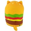 Cats vs Pickles 8” Jumbo Plushies - Meet Cheeseburger Cat, the Big and Juicy Burger Cat! - 2 of 3