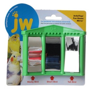 JW Insight Fun House Mirror Bird Toy - 1 of 4