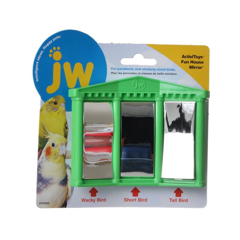 JW Insight Fun House Mirror Bird Toy, 1 of 6