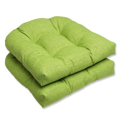 Outdoor 2 Piece Wicker Chair Cushion Set Green Pillow Perfect Target   GUEST Ab669250 0f12 44ea Bc95 C7131c6af24a