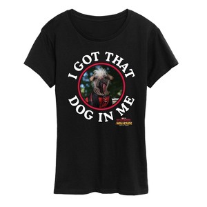 Women's - Marvel - Deadpool & Wolverine Got That Dog In Me Short Sleeve Graphic T-Shirt - 1 of 4