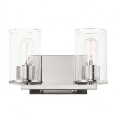 Maxim Lighting Sleek 2 - Light Vanity in  Satin Nickel