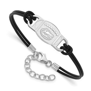 Black Bow Jewelry Sterling Silver Florida Gators NCAA charm Bracelet 7 Inch - 1 of 3