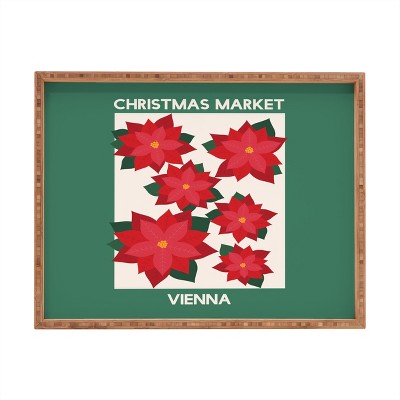 April Lane Art Vienna Christmas Market Rectangular Tray -Deny Designs