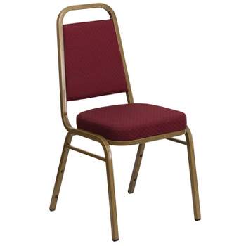 Flash Furniture HERCULES Series Trapezoidal Back Stacking Banquet Chair with 2.5" Thick Seat