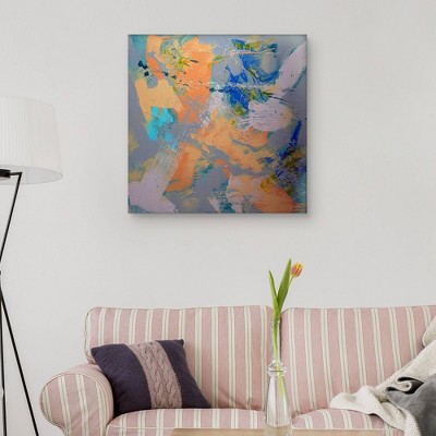 Abstract Multicolor 31" x 31" Canvas Art Print