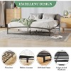 Heavy Duty Metal Platform Beds, Low Bed Frame with Sturdy Steal Slats, No Box Spring Needed, Noise-Free, Easy Assembly - Black - 3 of 4