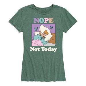 Women's - Disney Princess - Nope Not Today Short Sleeve Graphic T-Shirt - 1 of 4