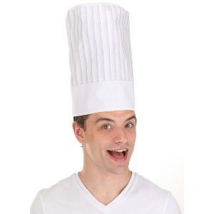 HalloweenCostumes.com One Size Fits Most   Adult Disney Ratatouille Remy Hidden Halloween Costume Hat Accessory, White/Gray - 1 of 4