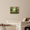 Art Remedy Meadow Brook by Charles Paul Gruppe Classic Landscape and Portrait Wall Art Framed - 2 of 4