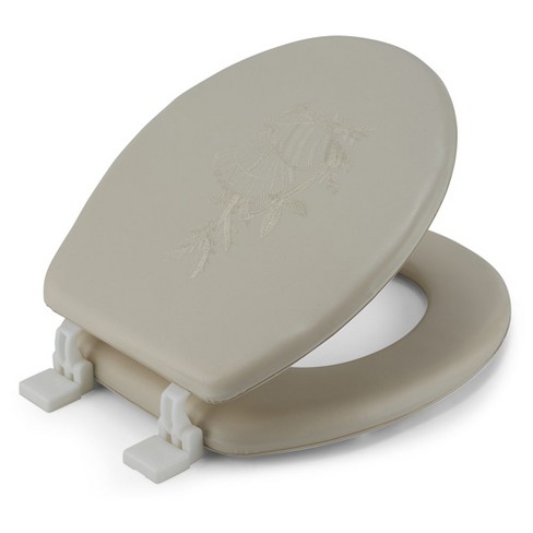 Heavy duty deals padded toilet seat