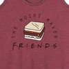 Women's - Friends - Moist Maker Graphic Racerback Tank - 2 of 4