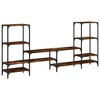 vidaXL TV Stand Smoked Oak 81.3 in.x11.2 in.x37.4 in. Engineered Wood - 2 of 4