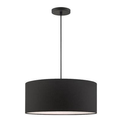 Livex Lighting Bainbridge 3 - Light Pendant in  Black