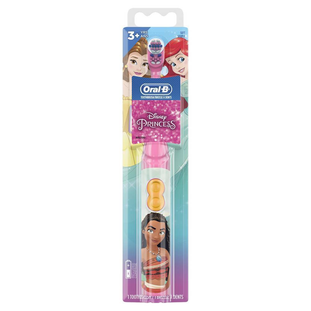 Oral-B Kid s Disney s Princess Characters Battery Electric Toothbrush