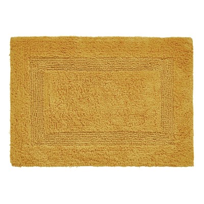 Lux Premium 100% Cotton Ultra-Soft Reversible Bathroom Rug-Durable Tufted Weave, Highly Absorbent Solid Pattern for Multipurpose use