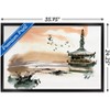 Trends International China Landscape with Pagoda Framed Wall Poster Prints - 3 of 4