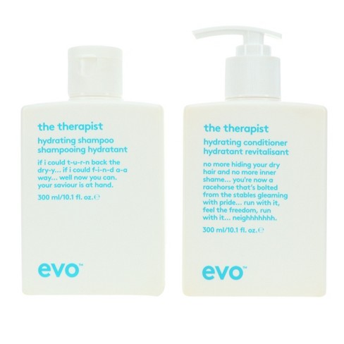 Evo The Calming Shampoo 10.14 & The Therapist Calming Conditioner 10.14 Oz Combo Pack : Target