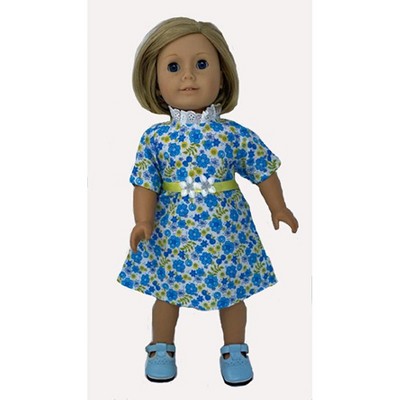 Doll Clothes Superstore A Line Flower Dress Fits 18 Inch Girl Dolls Like American Girl Our Generation My Life Dolls