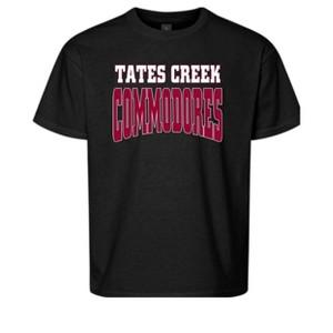 Kids Tates Creek High School Commodores Name Essential Soft T