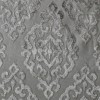 Sapphtopaz Grommet Top Curtains Knitted Jacquard Damask Window Curtain Panel, Total Blackout, More Privacy for Bedroom, Living Room, Machine Washable - 3 of 4