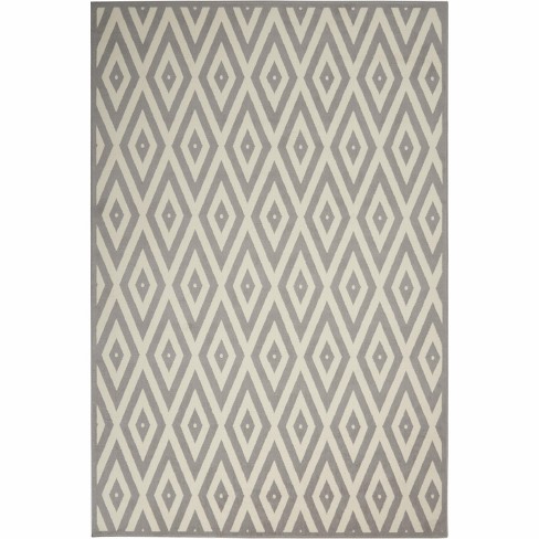 Nourison Grafix Grf18 White/blue Indoor Area Rug : Target