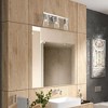 Livex Lighting Bennington 3 - Light Vanity in  Brushed Nickel - 3 of 4