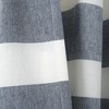 Harbor Stripe Yarn Dyed Cotton Blend Shower Curtain - 4 of 4