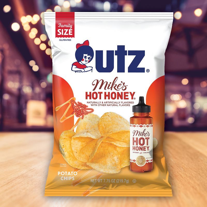 Utz Mike&#39;s Hot Honey Potato Chips - 7.75oz, 4 of 5