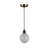 Artcraft Lighting Gem 1 - Light Pendant in  Black/Brushed Brass - 4 of 4
