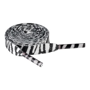 Elerevyo Gender Neutral Colorful Soft Flat Shoe Laces for Sneakers Sports 2 Pairs - 1 of 4