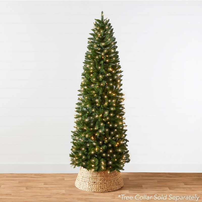 Best Choice Products Pre-Lit Spruce Pencil Christmas Tree w/ Incandescent Lights, 3 of 9