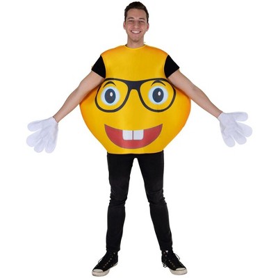Dress Up America Glasses Emoji Costume - One Size - Adult : Target