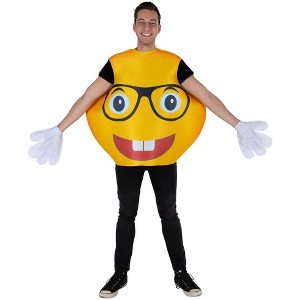 Dress Up America Glasses Emoji Costume - One Size - 1 of 3