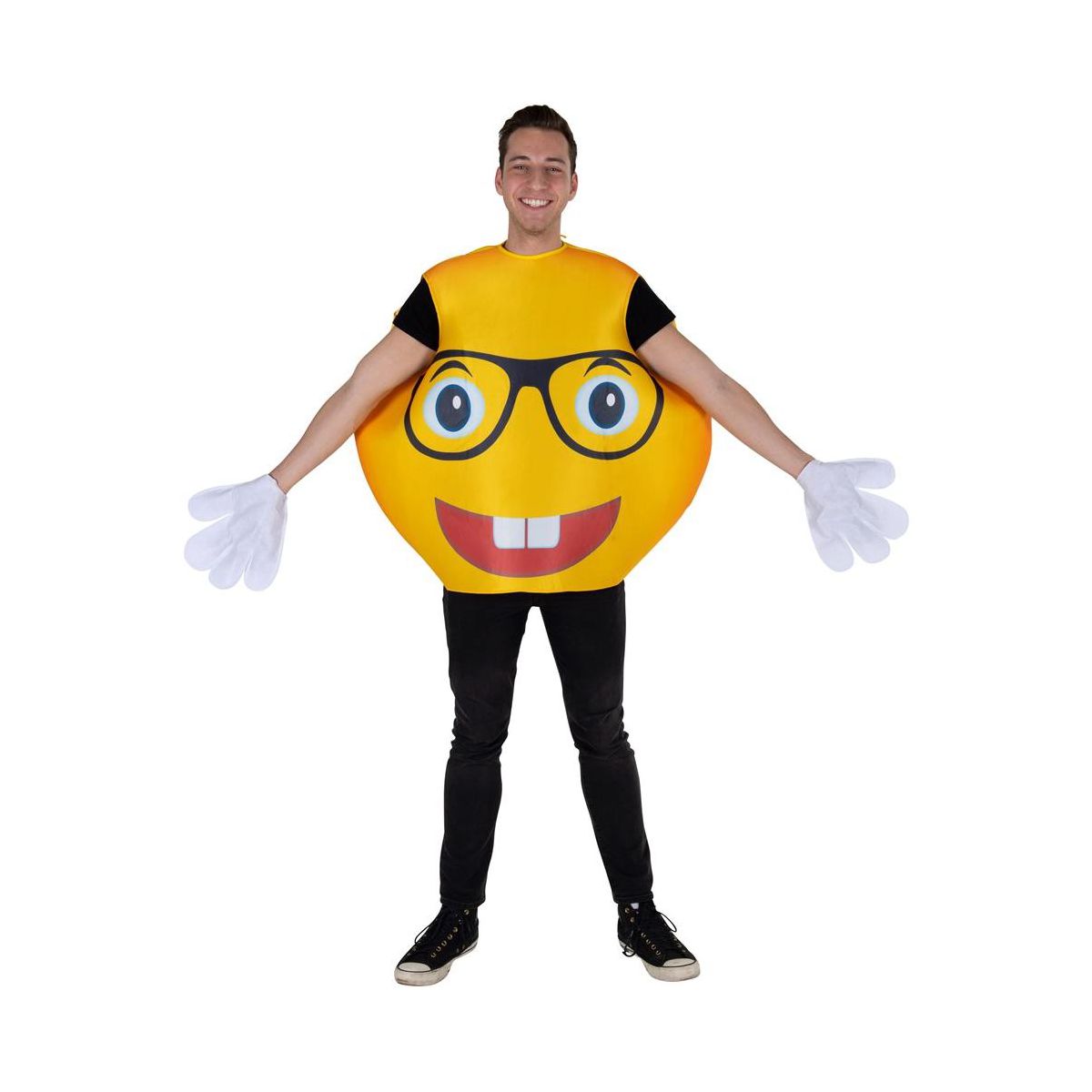 Dress Up America Glasses Emoji Costume - One Size