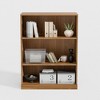 Lirago Natural Wood Accent Storage Cabinet Medicine Cabinet 41"H x 16"D x 31"W - 3 of 4