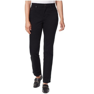 Gloria Vanderbilt Womens Amanda High Rise Straight Leg Jeans