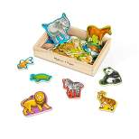 Melissa & Doug 20 Wooden Animal Magnets in a Box