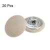 Unique Bargains DIY Craft Metal Shank Cotton Covered Round Sewing Buttons 20 Pcs - 3 of 4