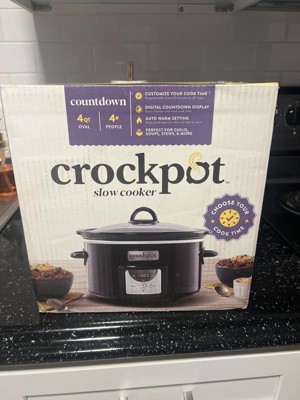 Countdown Crockpot Slow Cooker SCCPVC400-S Programmable Digital Control NEW