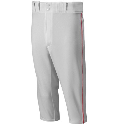 mizuno short baseball pants size chart