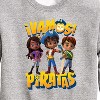 Boys' - Santiago of The Sea - Vamos Piratas Graphic Long Sleeve Fleece Sweatshirt - 2 of 4