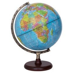 Desktop Globe W Gold Base Threshold Target