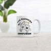 Crazy Dog The Element Of Confusion Mug Funny Sarcastic Periodic Table Graphic Novelty Coffee Cup-11oz - 2 of 4