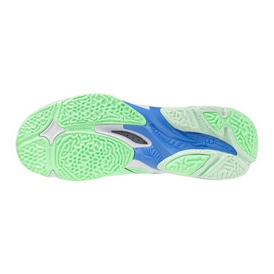 Mizuno Wave Lightning Neo 3 Volleyball Shoe, 8, Neo Mint-White — фото 2