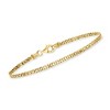 Ross-Simons 18kt Gold Over Sterling Jewelry Set: 3 Link Bracelets Size 8 - 4 of 4