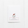 Winter/Holiday Greeting Card Pack Sets (3 ct) Raccoon Family Wreath by Ramus & Co - 3 of 4